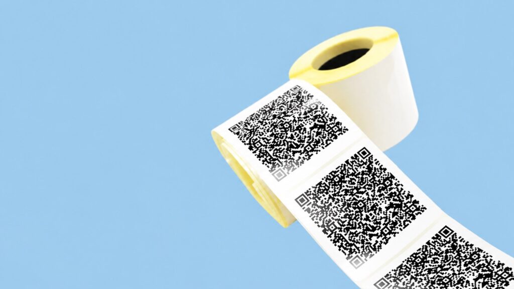 стикеры с qr
